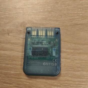 SONY CARTE MEMOIRE TRANSPARENT BLEU -  PS1