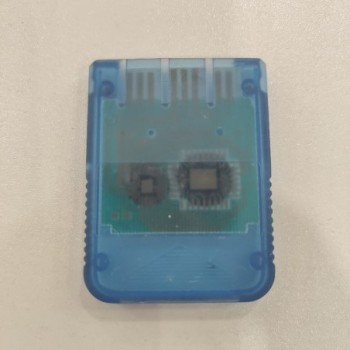 SONY CARTE MEMOIRE TRANSPARENT BLEU -  PS1