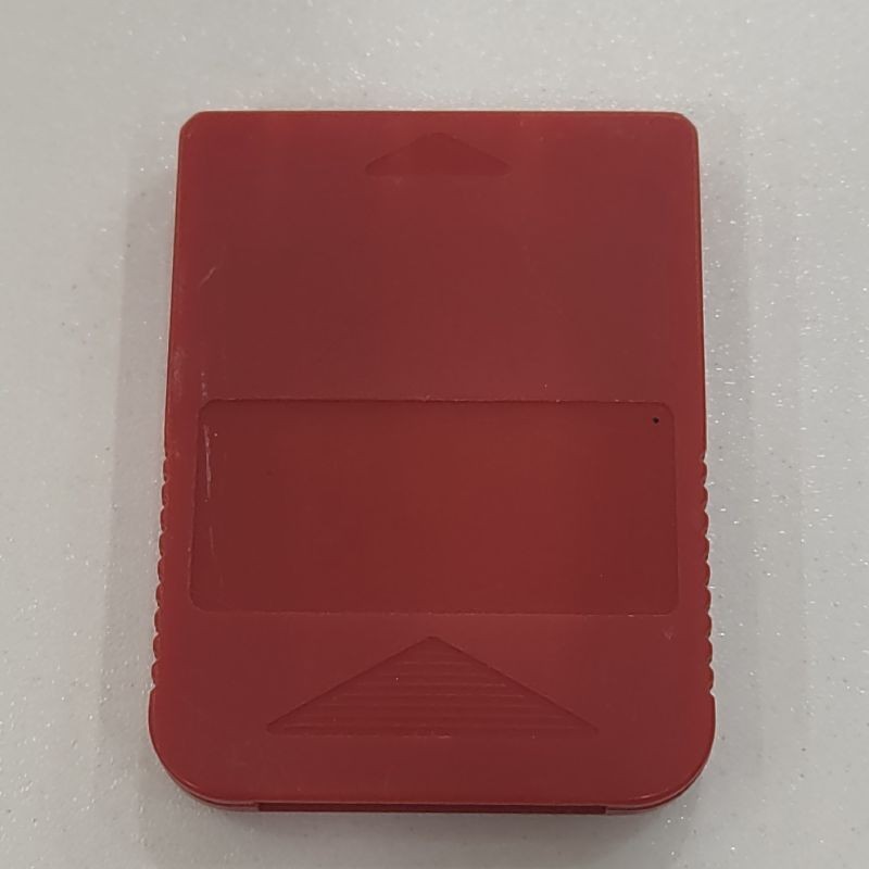 SONY CARTE MEMOIRE TRANSPARENT ROUGE -  PS1