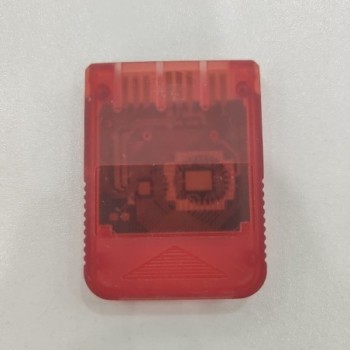 SONY CARTE MEMOIRE TRANSPARENT ROUGE -  PS1