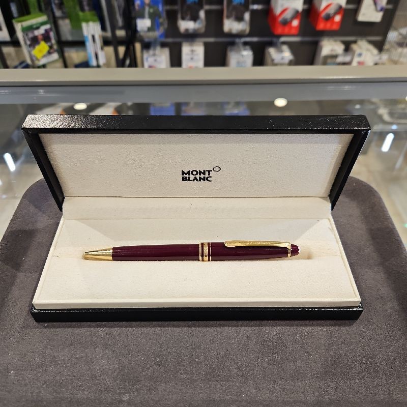 STYLO MONT BLANC MEISTERSTUCK RESINE BORDEAUX