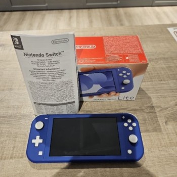 CONSOLE NINTENDO SWITCH LITE BLEU