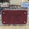 CLAUDIE PIERLOT SAC ANOUK VELOURS BORDEAUX