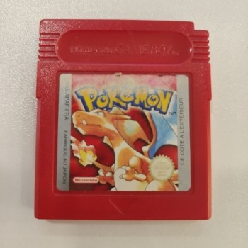 POKEMON ROUGE GAMEBOY JEU SEUL