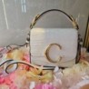 SAC CHLOE C EMBOSED BLANC
