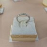 BAGUE EN OR BLANC ET DIAMANTS 18CTS 3.09GRS T.52