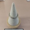 BAGUE EN OR BLANC ET DIAMANTS 18CTS 3.09GRS T.52