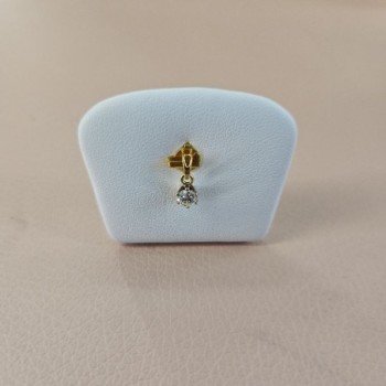 PENDENTIF EN OR JAUNE 18CTS AVEC 1 DIAMANT 0.15CTS