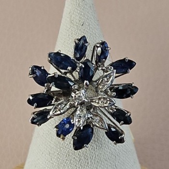 BAGUE SAPHIR 4.87 GRS