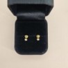 CLOUS EN OR JAUNE 18CTS 1.19GR