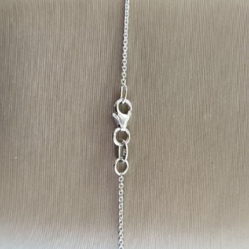 COLLIER OR BLANC 18CT 4.82 GRS