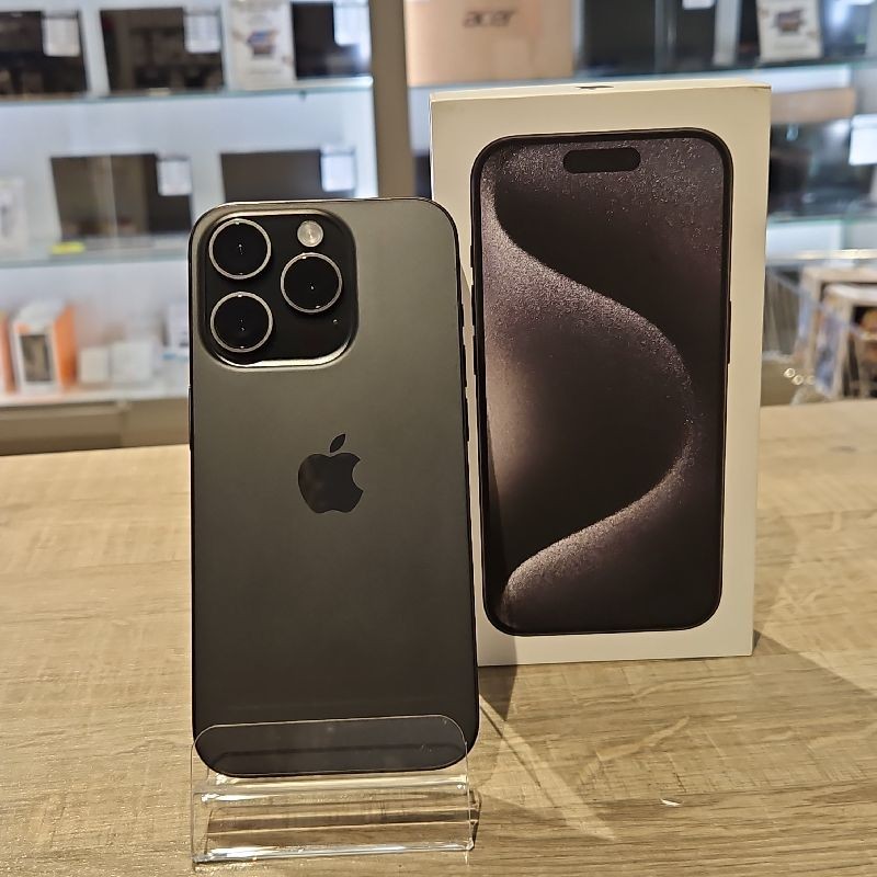 IPHONE 15 PRO 256GB BLACK TITANIUM