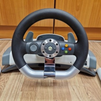VOLANT DE COURSE SANS FIL XBOX 360