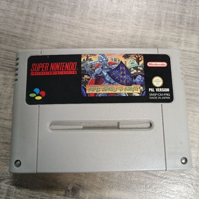 SUPER GHOULS N GHOSTS SNES SANS BOITE