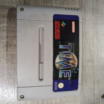 ILLISION OF TIME SNES SANS BOITE