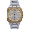 GUCCI G-FLAT DIAMONDS TWO-TONE 24MM YA166503