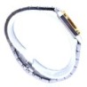 GUCCI G-FLAT DIAMONDS TWO-TONE 24MM YA166503