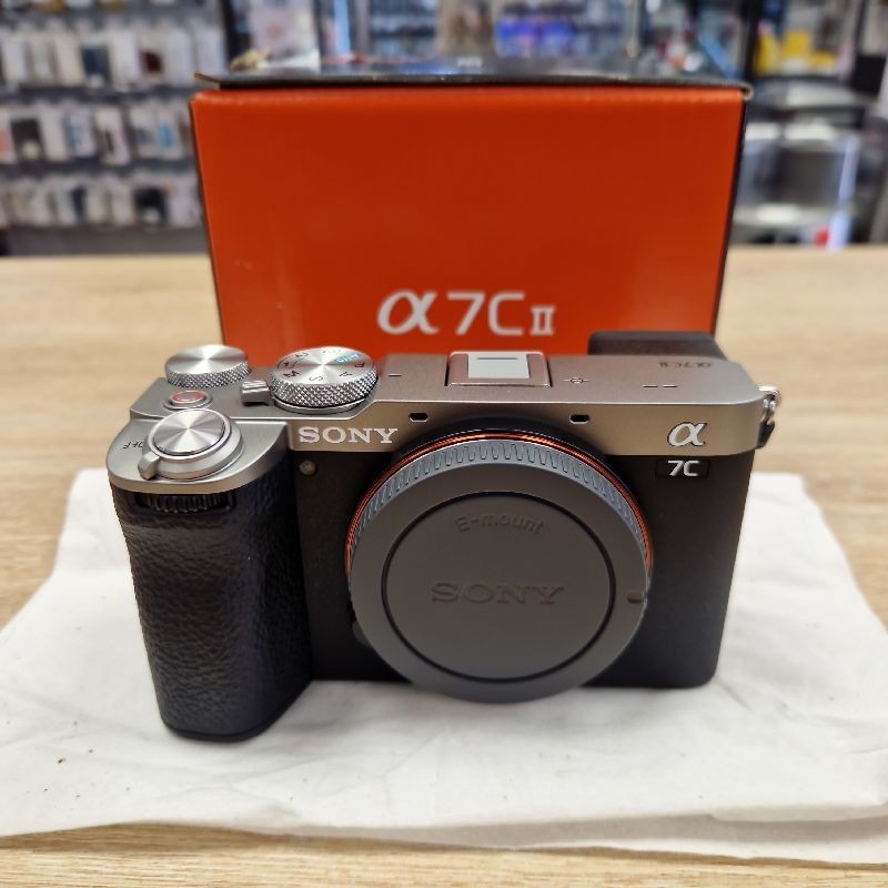 APPAREIL PHOTO HYBRIDE SONY A7C II BOÎTIER NU ARGENT