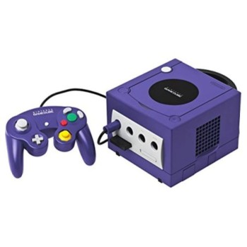 CONSOLE NINTENDO GAMECUBE VIOLETTE