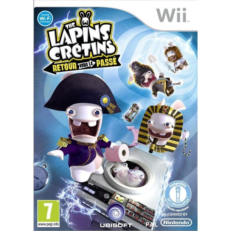 LAPIN CRETINS RETOUR VERS LE PASSE - WII