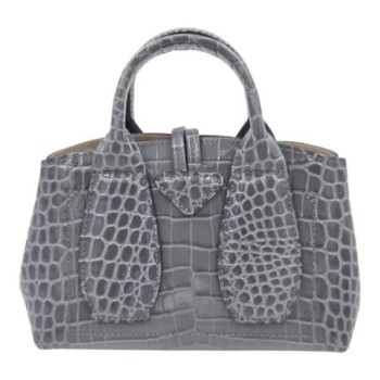 SAC LONGCHAMP ROSEAU XS GRIS 21 X 12,5 X 8 CM