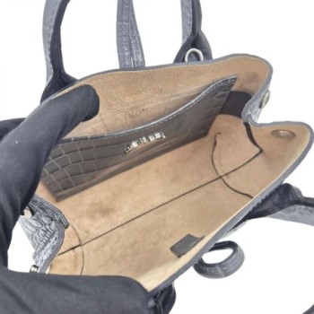 SAC LONGCHAMP ROSEAU XS GRIS 21 X 12,5 X 8 CM