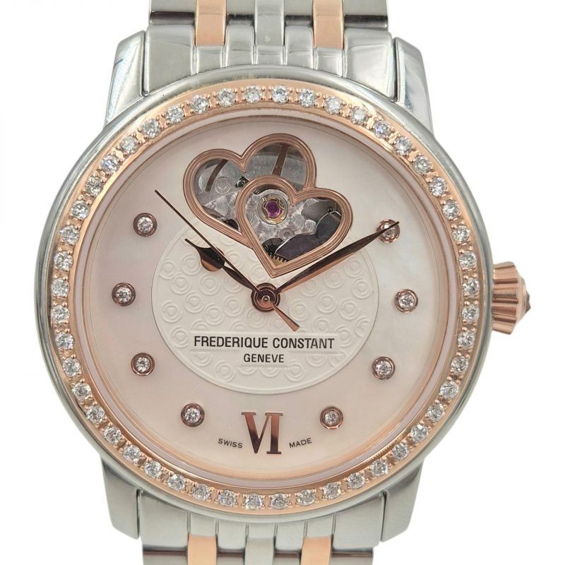 FREDERIQUE CONSTANT WORLD HEART FEDERATION AUTO 34MM DE 2018 PIERRE ORNANT LA COURONNE CASSEE