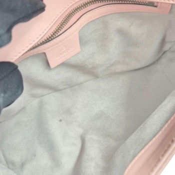 GUCCI MARMONT CUIR ROSE FORMAT MOYEN 26 X 15 X 7 CM