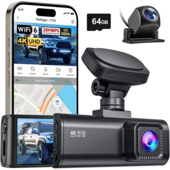 REDTIGER 4K WIFI APP CONTROL GPS TRACKING