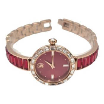 MONTRE SWAROVSKI MATRIX BANGLE ROUGE 5690811