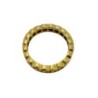 BAGUE OR JAUNE DIAMANTS 5.7 GRS 1CARAT  H.SI