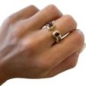 BAGUE OR 8.29 GRS T55 SAPHIRS ET RUBIS 