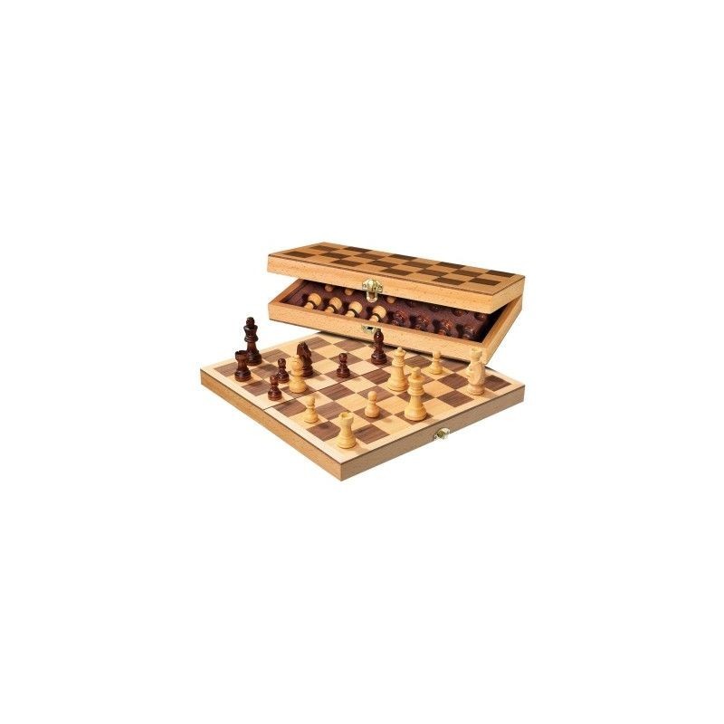 Chess Set Wood 30cm Philos (chs2708)