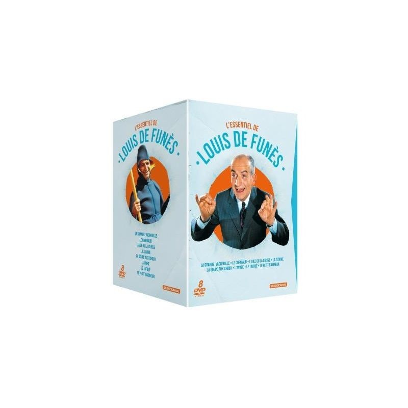 Essentiel De Louis De Funes-8 DVD FR
