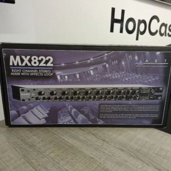 ART MX 822 MIXER WITH EFFECTS LOOP 8 CHANNEL
