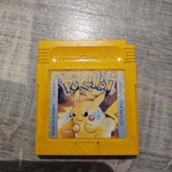 POKEMON JAUNE - GAMEBOY (JEU SEUL)