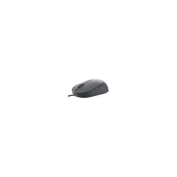 Dell Wired Laser Mouse MS3220 - Titan Gray - Cable - 3200 Dpi - Scroll Wheel - Right-handed