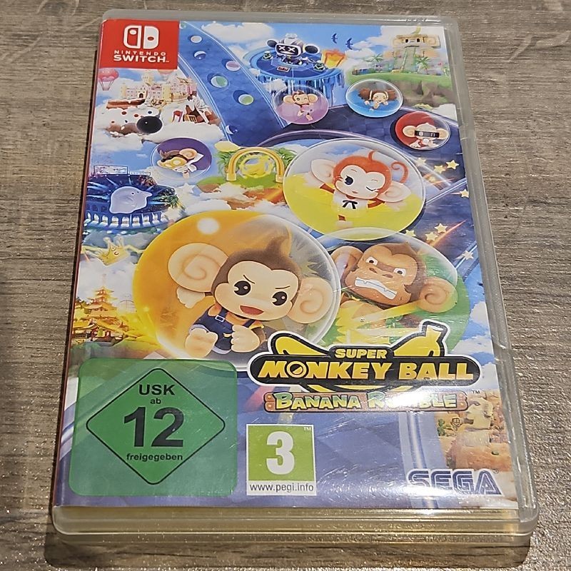 SUPER MONKEY BALL BANANA RUMBLE - SWITCH