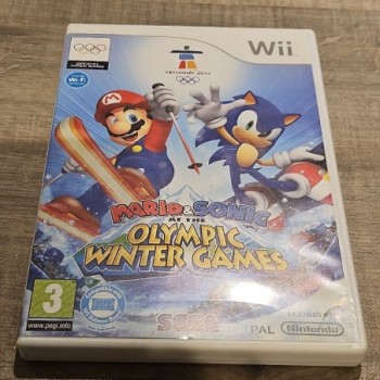 MARIO & SONIC OLYMPIC WINTER GAMES - WII