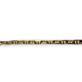 GOURMETTE ENFANT OR JAUNE 18CT 2.31GRS 11.5 13.5 CM