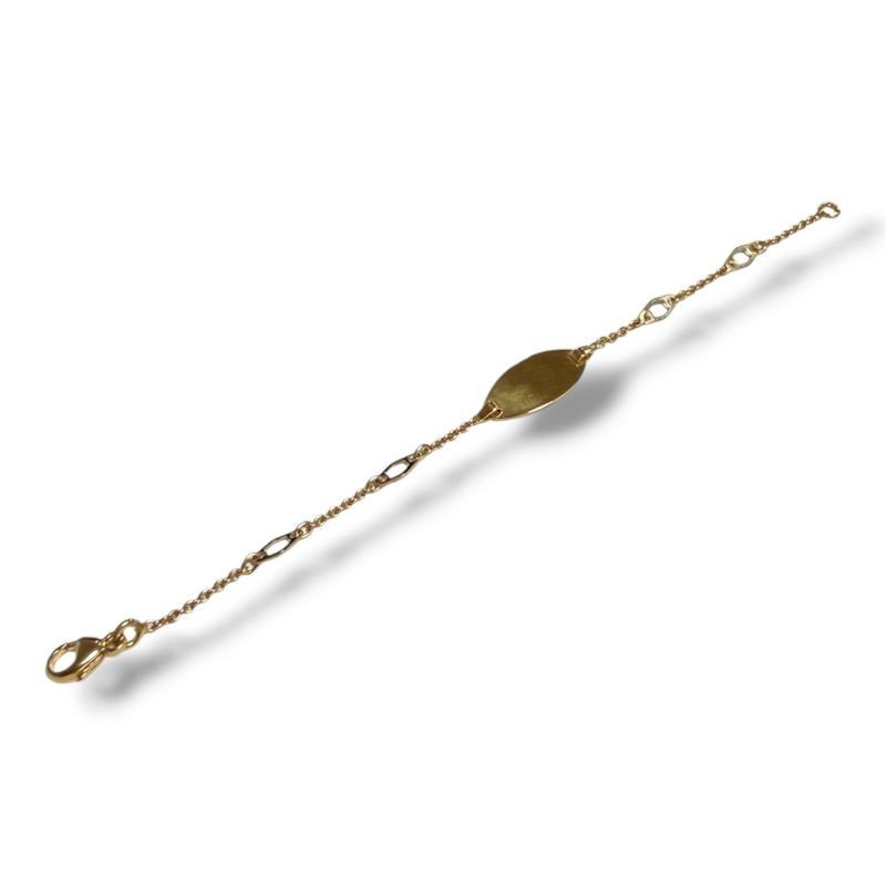 GOURMETTE ENFANT 2 ORS 18CT 2.14GRS 11.5 13.5CM