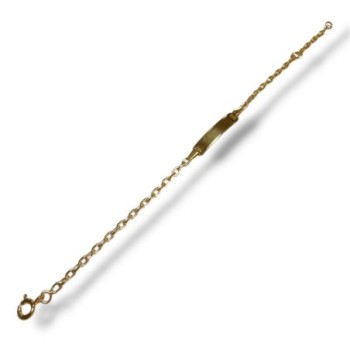 GOURMETTE OR JAUNE 9CT 2.26GRS 12.5 15CM