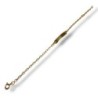GOURMETTE OR JAUNE 9CT 2.26GRS 12.5 15CM