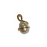 PENDENTIF OR JAUNE 18CT PERLE 1.84GRS 1.7 X 1 CM