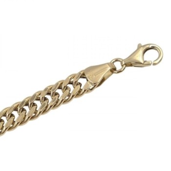 BRACELET OR JAUNE 18K 9.97GR 20,5CM 0,7CM DE LARGEUR