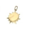 PENDENTIF OR JAUNE 18CT 2.05GR 2CM DE DIAMETRE