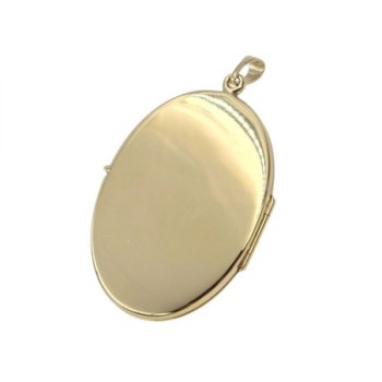 PENDENTIF OR JAUNE 18K 8.38GR DTS/RUBIS 4,5 X 2,6 CM