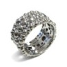 BAGUE OR BLANC 18CT 17.08GRS TAILLE 56 (GILBERT ALBERT)
