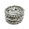 BAGUE OR BLANC 18CT 17.08GRS TAILLE 56 (GILBERT ALBERT)