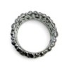 BAGUE OR BLANC 18CT 17.08GRS TAILLE 56 (GILBERT ALBERT)